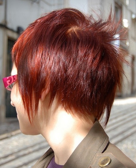 cieniowane fryzury krótkie uczesanie damskie zdjęcie numer 51A